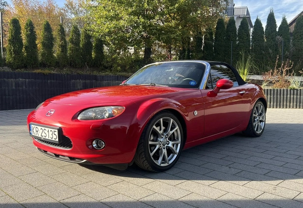 Mazda MX-5 cena 51700 przebieg: 167000, rok produkcji 2005 z Kraków małe 37